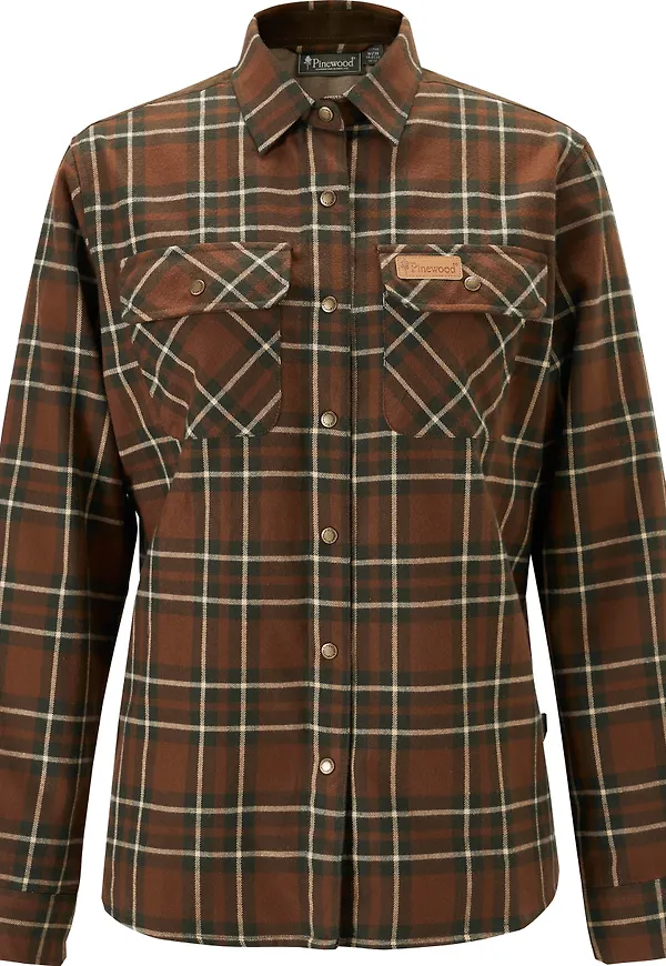 Pinewood Women's Douglas Shirt Nougat/Beige