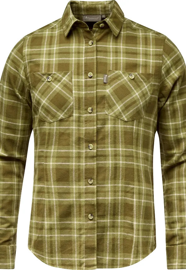 Pinewood Women's Felicia Shirt Olive Green