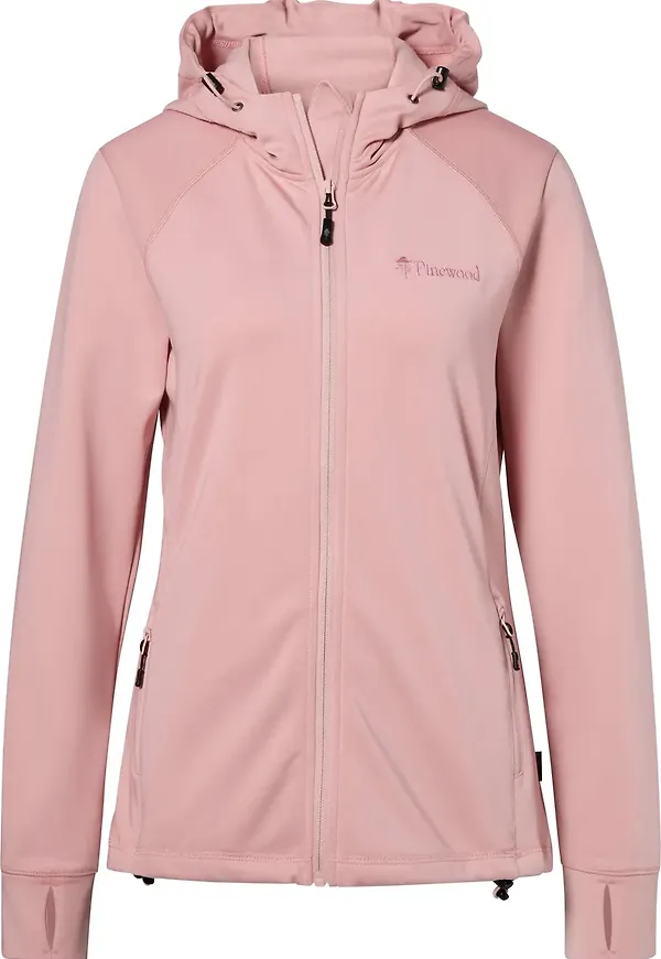 Pinewood Women's Finnveden Hoodie Light Pink