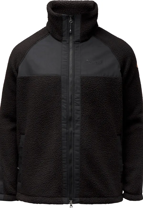 Pinewood Women's Pile Fleece Jacket Black