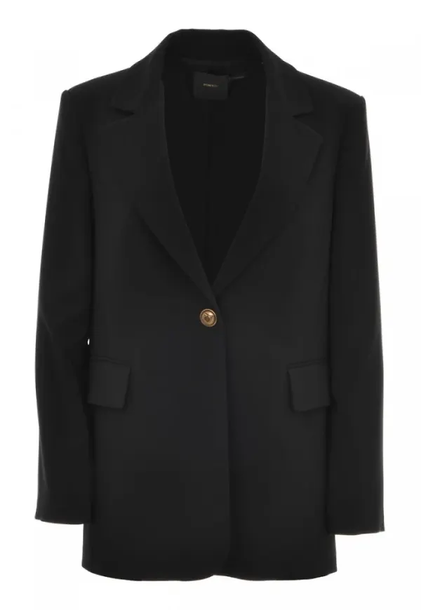 Pinko - Blazer - Svart - Dam - Storlek: XS