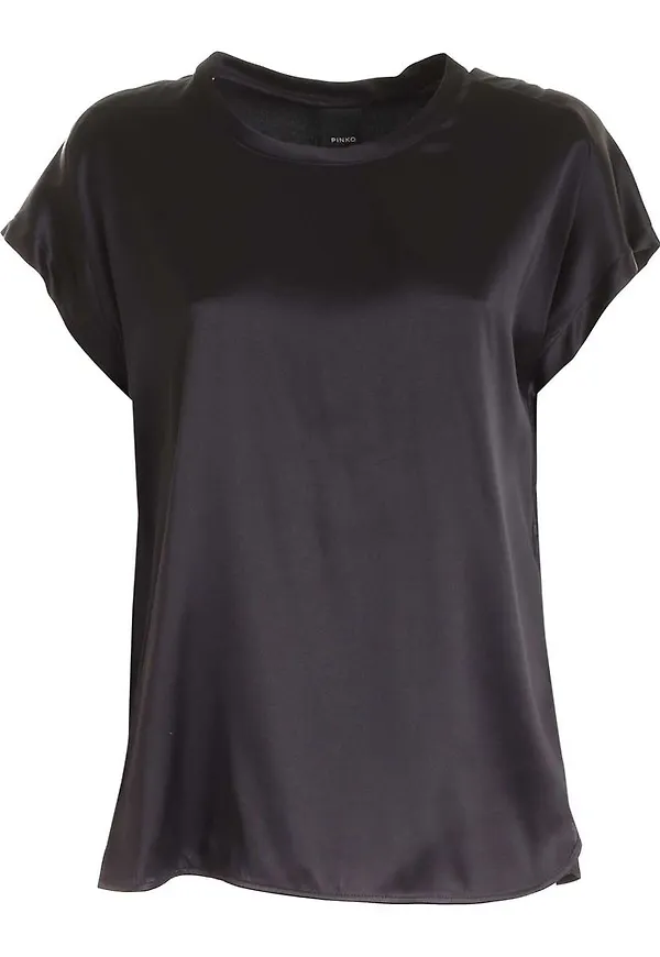 Pinko - Blusar - Svart - Dam - Storlek: 2XS