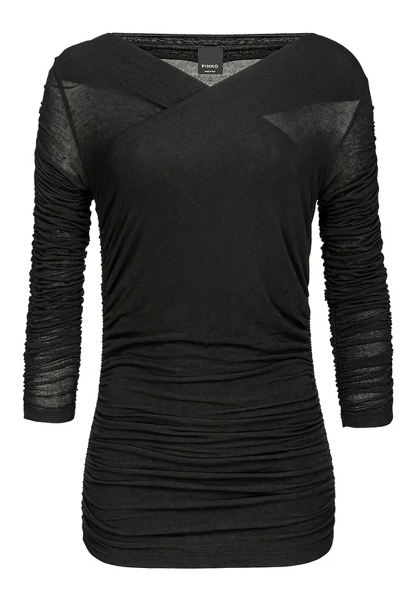 Pinko - Blusar - Svart - Dam - Storlek: L,M,S,Xs
