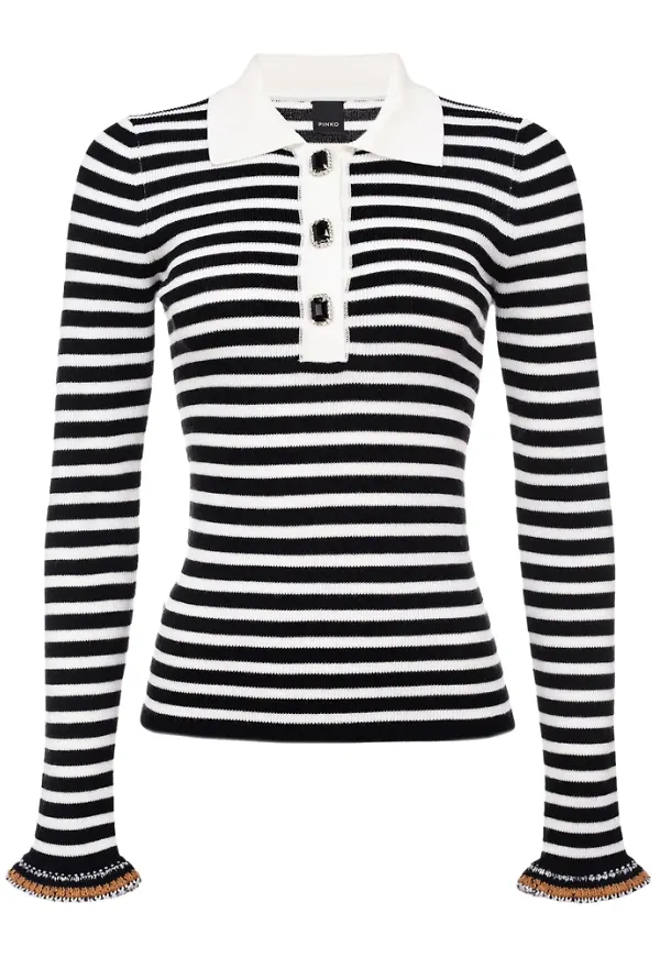 Pinko - Blusar - Svart - Dam - Storlek: XS