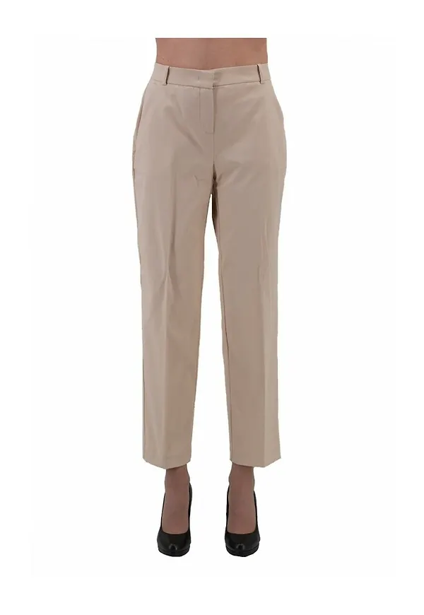 Pinko - Byxor - Beige - Dam - Storlek: M