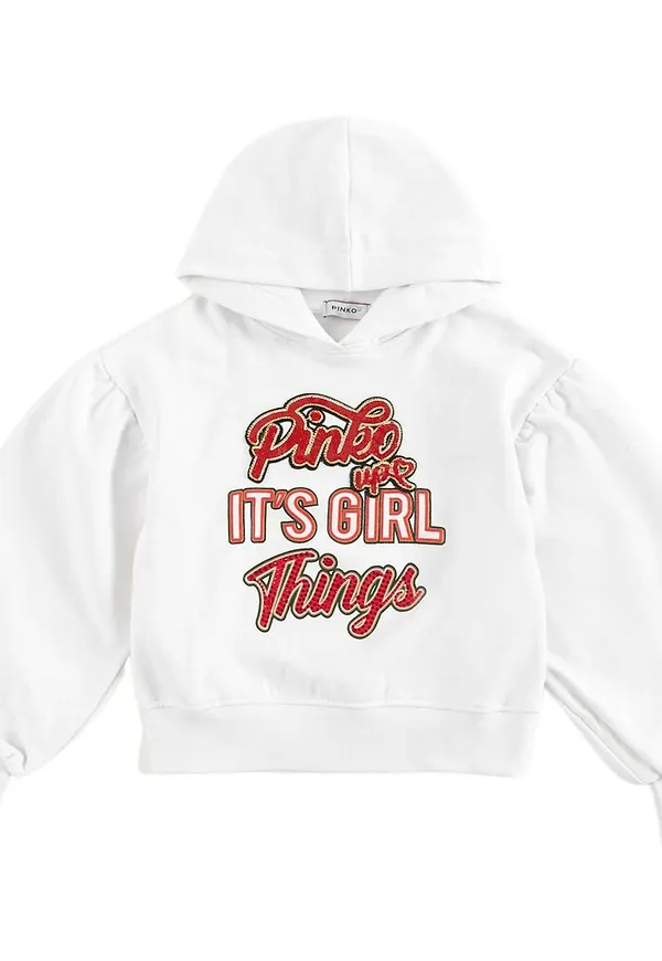 Pinko - Hoodies - Vit - Dam - Storlek: Xl,S