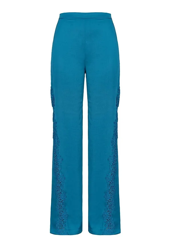 Pinko - Kostymbyxor - Blå - Dam - Storlek: M,S,Xs,2Xs