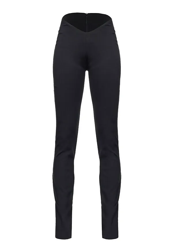 Pinko - Leggings - Svart - Dam - Storlek: L,M,S,Xs,2Xs