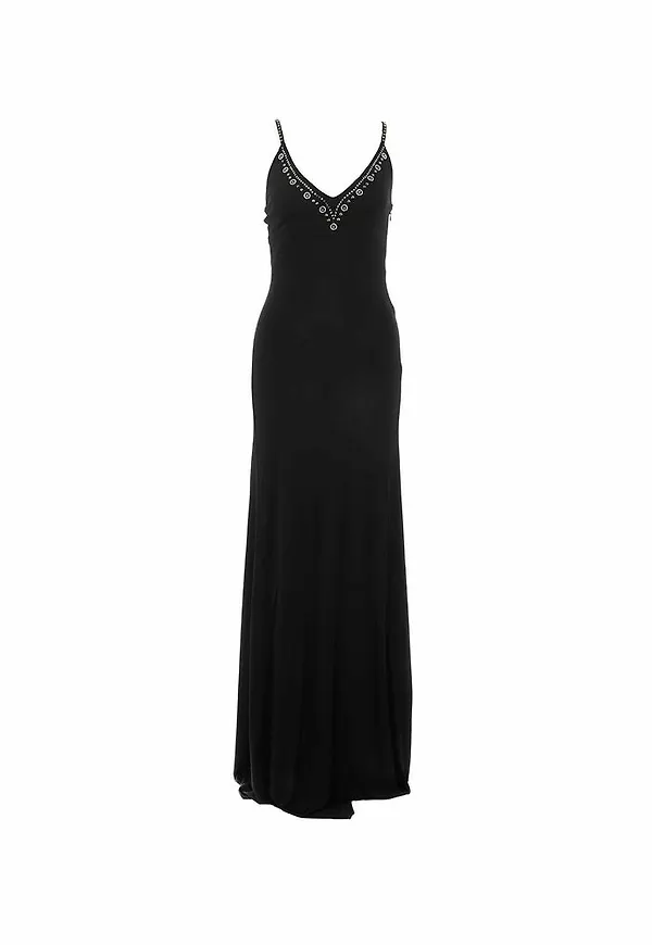 Pinko - Maxiklänningar - Svart - Dam - Storlek: L,M,S,Xs
