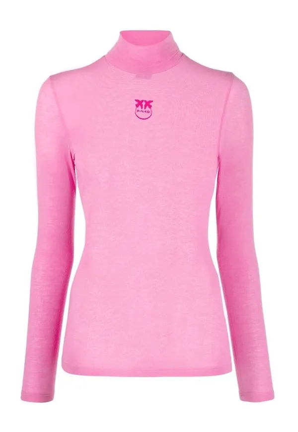 Pinko - Polotröjor - Rosa - Dam - Storlek: M,S,Xs
