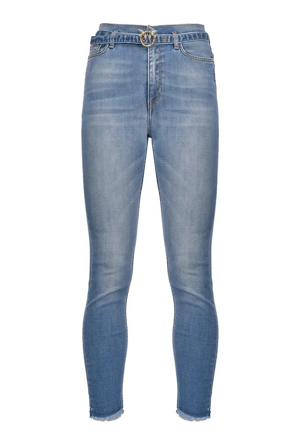 Pinko - Skinny Jeans - Blå - Dam - Storlek: W29,W28