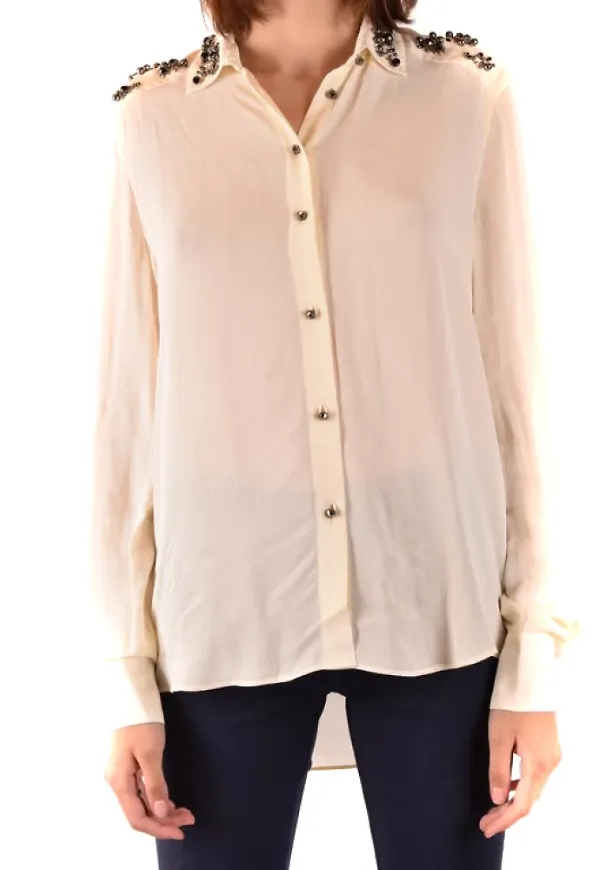 Pinko - Skjortor - Vit - Dam - Storlek: S,Xs,2Xs