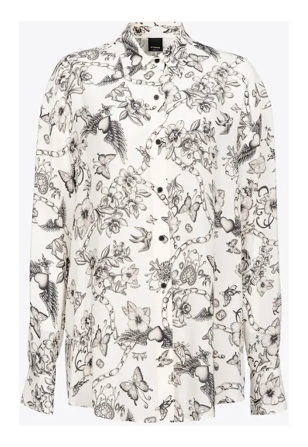 Pinko - Skjortor - Vit - Dam - Storlek: Xl,L,S