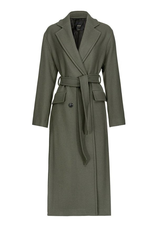 Pinko - Ullkappor - Grön - Dam - Storlek: L,M,S,Xs,L/Xl,2Xs
