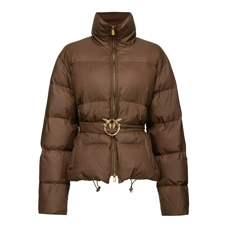 Pinko - Vinterjackor - Brun - Dam - Storlek: L,M,S,Xs