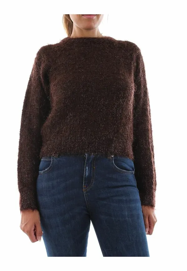 Pinko Knitwear Mojito-L86 Brun, Dam