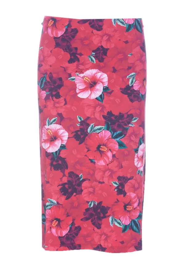 Pinko Midi Skirts Röd, Dam