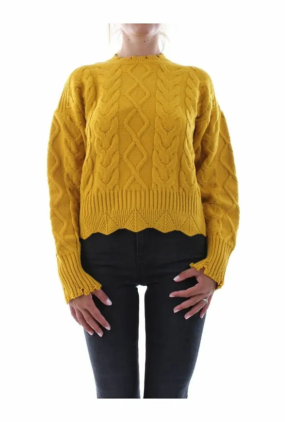 Pinko Round-neck Knitwear Gul, Dam