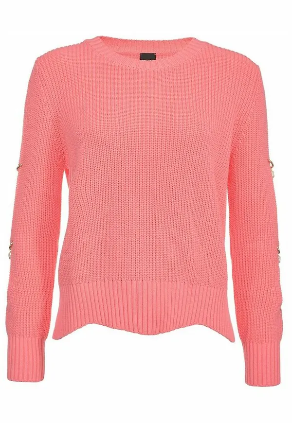 Pinko Round-neck Knitwear Rosa, Dam