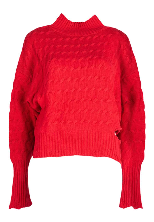 Pinko Round-neck Knitwear Röd, Dam
