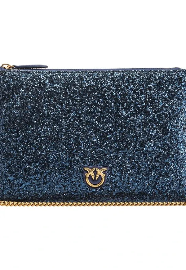 Pinko Shoulder Bags Blå, Dam