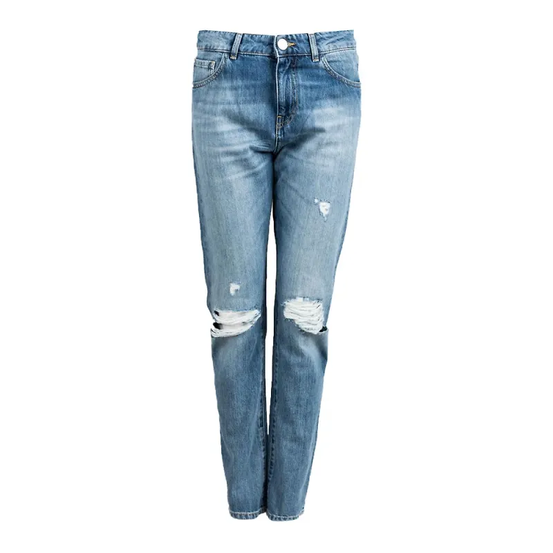 Pinko Slim-fit Jeans Blå, Dam