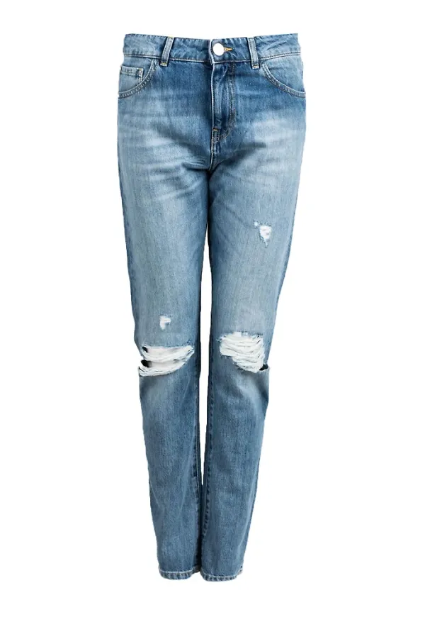 Pinko Slim-fit Jeans Blå, Dam