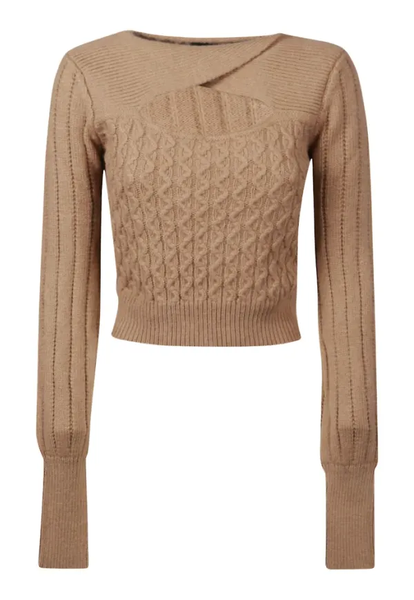 Pinko Sweater Brun, Dam