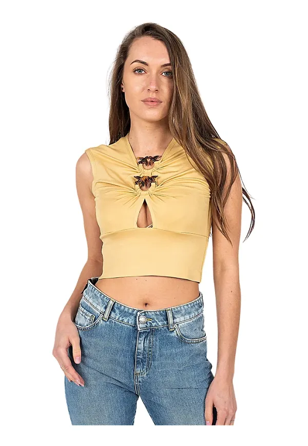 Pinko T-Shirts Gul, Dam