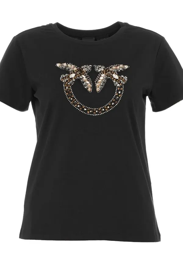 Pinko T-shirts Svart, Dam