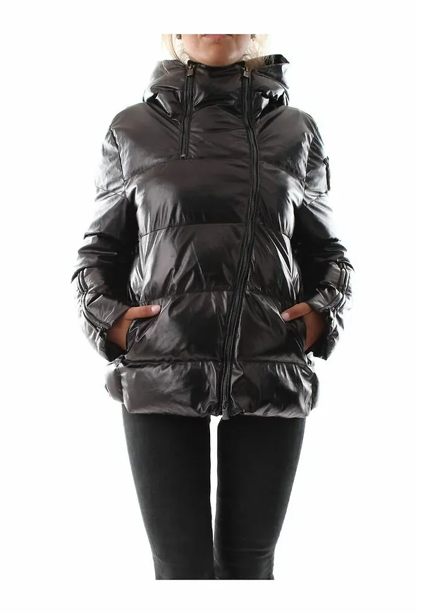 Pinko Winter Jackets Svart, Dam