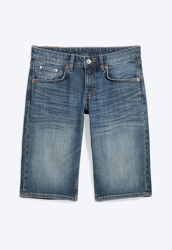 Planet Slim Low Rise Denim Shorts