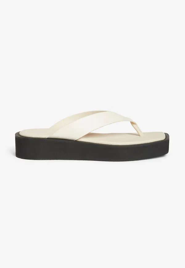 Platform sandals - Beige