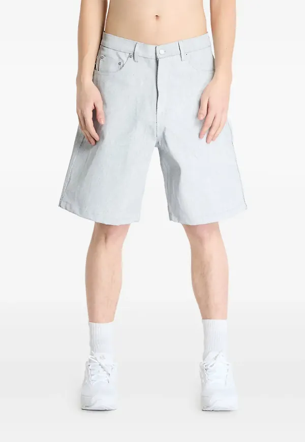 Pleasures Whiteout Baggy shorts - Vit