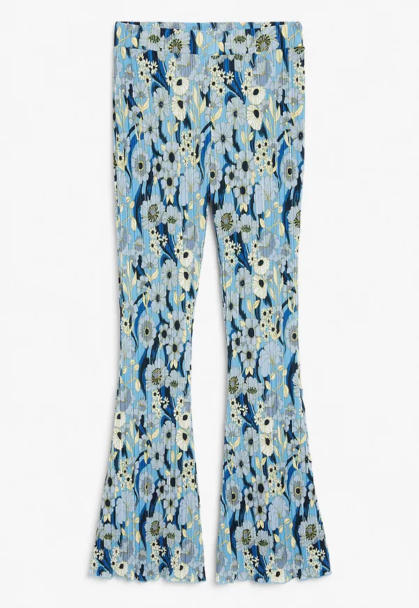 Pleated trousers - Blue