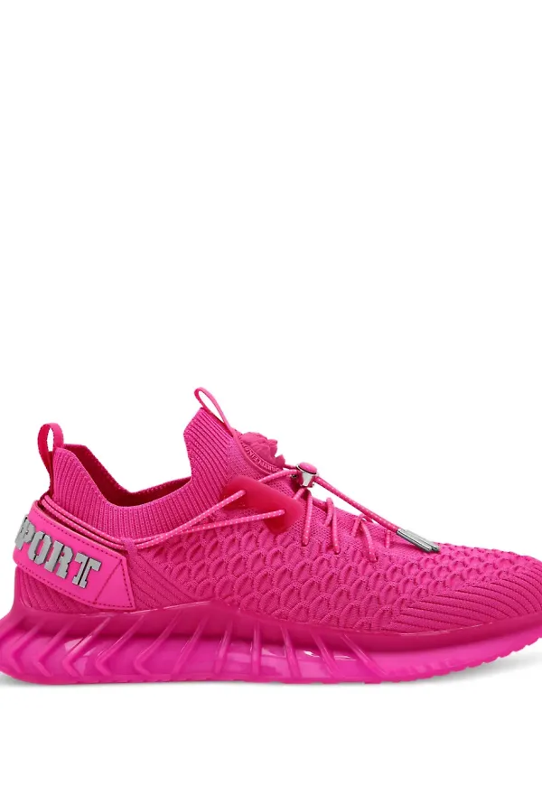Plein Sport Runner låga löparsneakers - Rosa