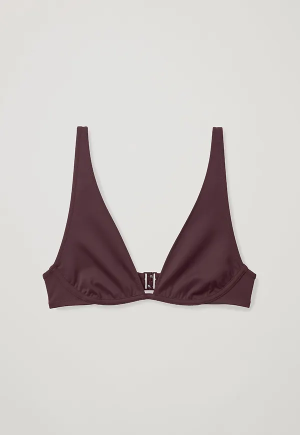 PLUNGE BIKINI TOP