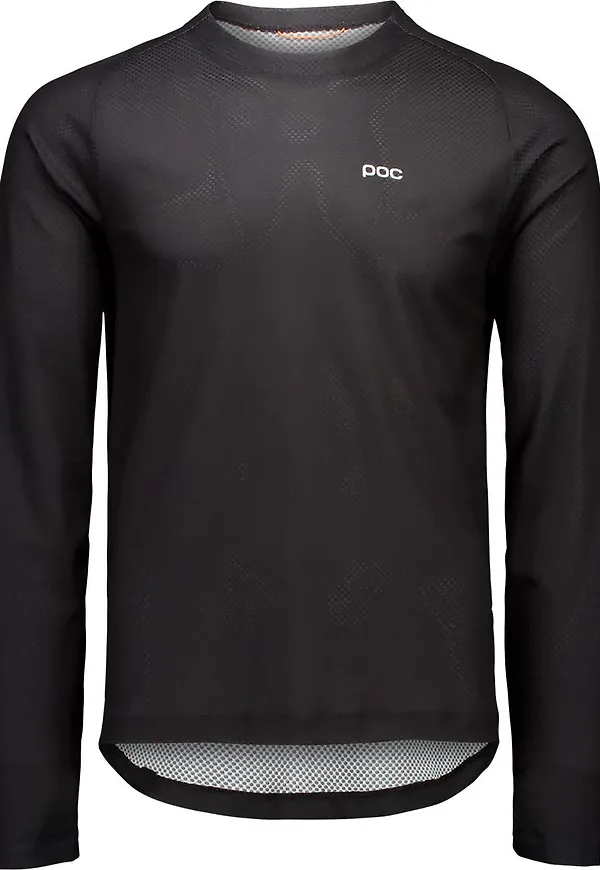 POC Men's Motion Air Long Sleeve Jersey Uranium Black