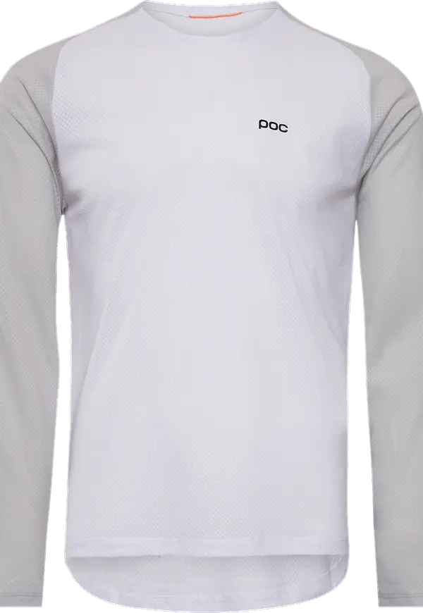 POC Men's Motion Air Long Sleeve MTB Jersey Hydrogen White