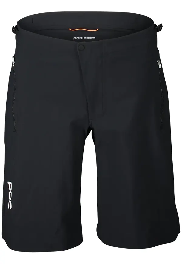 POC shorts med logotyp - Svart