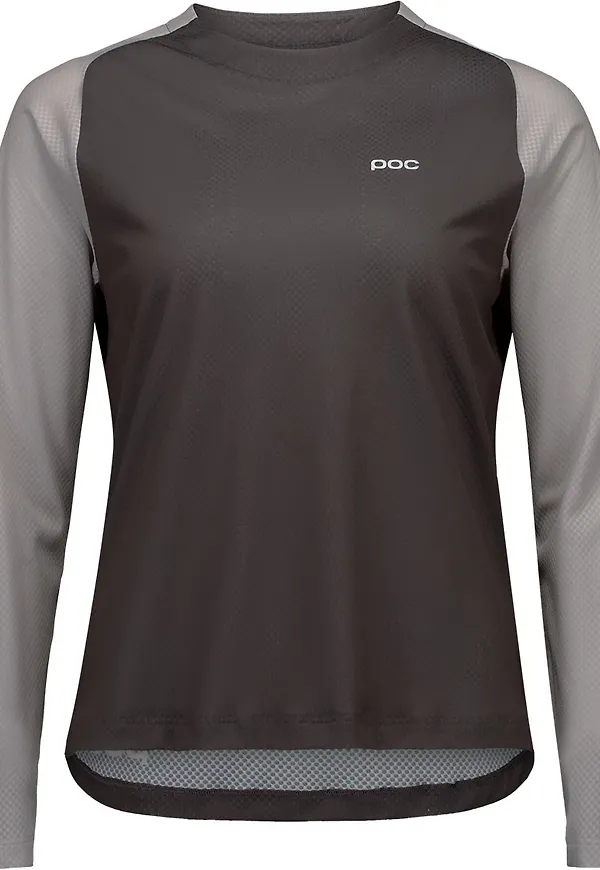 POC Women's Motion Air Long Sleeve Jersey Granite Grey