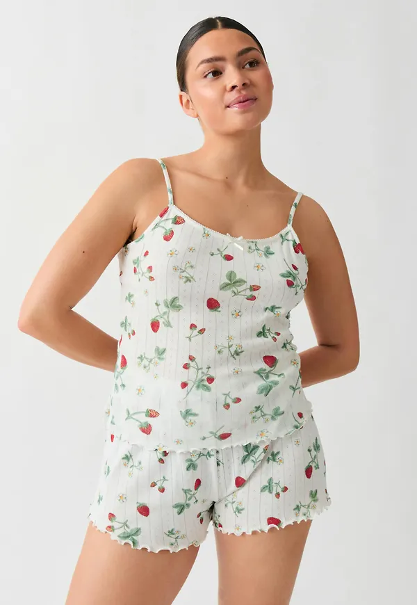 Pointelle shorts