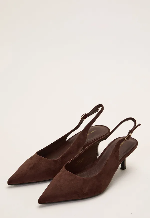 Pointy Slingback