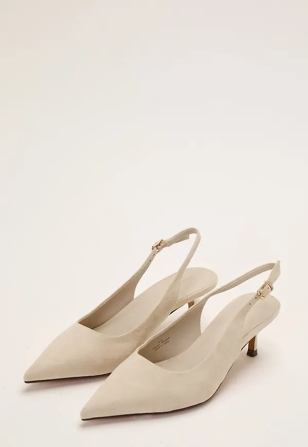 Pointy Slingback