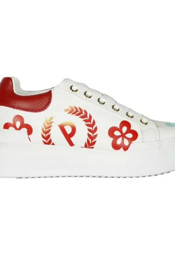 Pollini Sneakers Vit, Dam