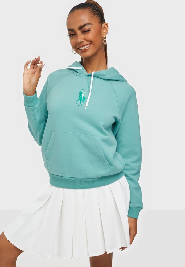 Polo Ralph Lauren - Hoodies - Green - Shrk Hd W Pp-Long Sleeve-Knit - Tröjor