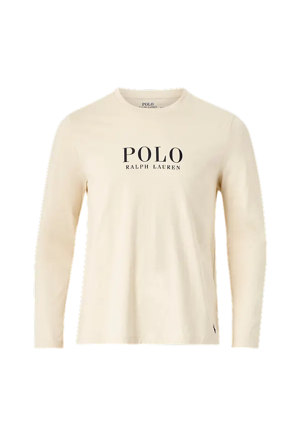 Polo Ralph Lauren - T-shirt Liquid Cotton Sle Top - Beige - XL