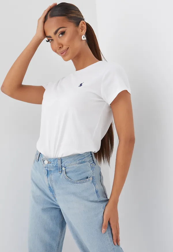 Polo Ralph Lauren - T-shirts - White - Rl Tee W Pp-Short Sleeve-T-Shirt - Toppar - T-shirts