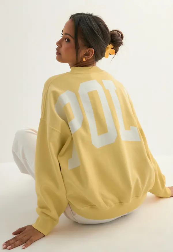 Polo Ralph Lauren - Gul - Knit-Sweatshirt