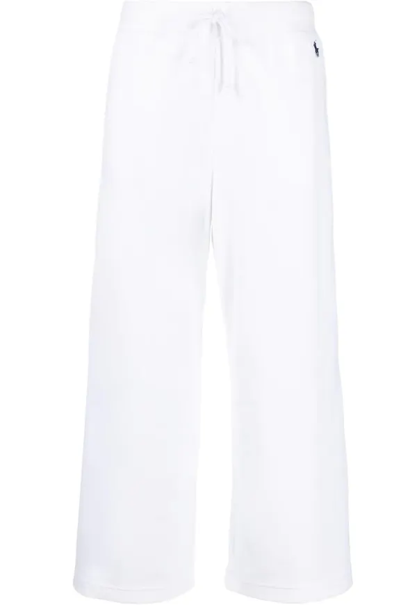 Polo Ralph Lauren ankellånga trackpants - Vit